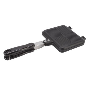 Двусторонняя сковорода из сплава с антипригарным покрытием.