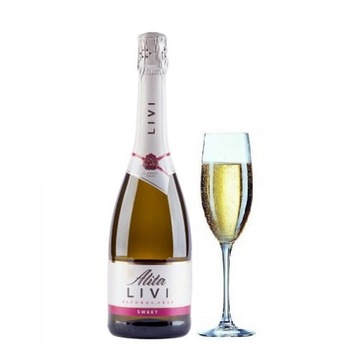 Alita LIVI - wino musujące bezalkoholowe słodkie
