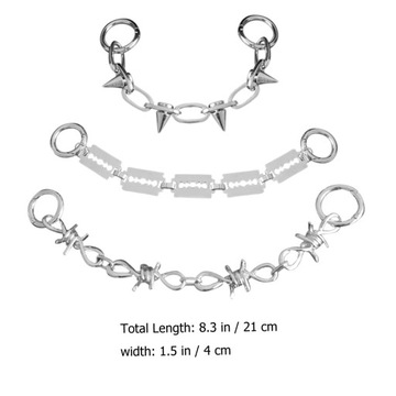 3шт Ювелирные изделия Обувь Подвески Цепочка для шнурков