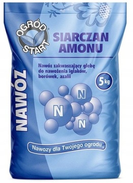 Nawóz SIARCZAN AMONU zakwaszający glebę ZAKWASZA granulowany 5kg Ampol