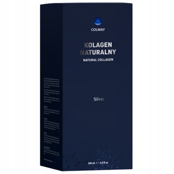 COLWAY Natural Collagen Silver 200 мл + косметичка - БЕСПЛАТНО