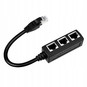Przedłużenie łącznika przedłużacza kabla Ethernet