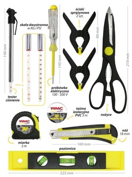 ИНСТРУМЕНТАЛЬНЫЙ ШКАФ ДЛЯ МАСТЕРСКОЙ ТЕЛЕЖКА С 5 ЯЩИКАМИ, 257 ЭЛЕМЕНТОВ. ММК