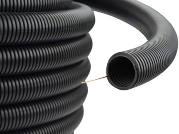 ТРУБЫ ГОФРИРОВАННЫЕ ПВХ, трубопровод 320N 16/12 Pilot50MB.