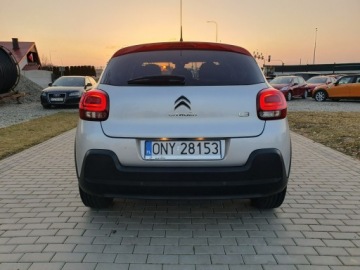 Citroen C3 III Hatchback 1.2 PureTech 82KM 2017 Citroen C3 1.2 Benzyna 82KM 75tys.km 2017r Raty, zdjęcie 7