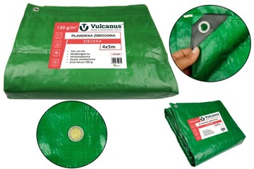 ТОЛСТЫЙ МОРОЗОСТОЙКИЙ КРЕНД, защитный лист, 6х4м, зеленый мат, 4х6м