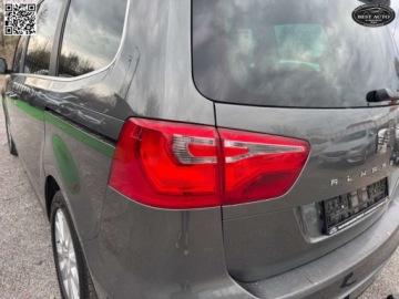 Seat Alhambra II (7N) Van 2.0 TDI 140KM 2014 Seat Alhambra 2.0 tdi - 4x4 - 7 os - Szwajcaria- Panorama - Hak - Elektryc, zdjęcie 13