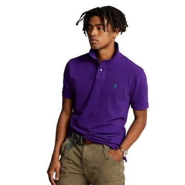 Koszulka Polo Ralph Lauren Polo Custom Slim Mesh M 710795080028 XS