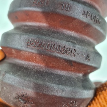 ПРУЖИНА БАМПЕРА MASTER MOVANO 2010- 552400038R ОРИГИНАЛ