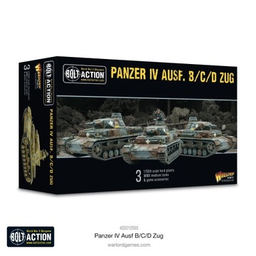 BOLT ACTION Panzer IV Ausf. B/C/D Zug