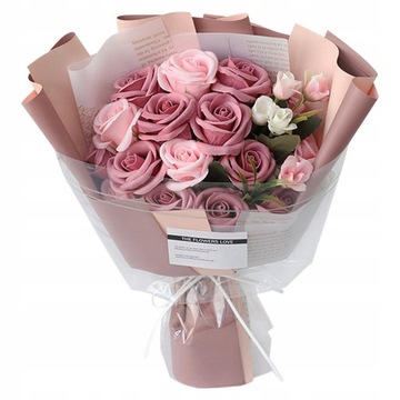 Bukiet Mydlany Kwiat Prezent Centerpieces