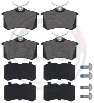 ЗАДНИЕ ТОРМОЗНЫЕ КОЛОДКИ RENAULT GRAND SCENIC II III