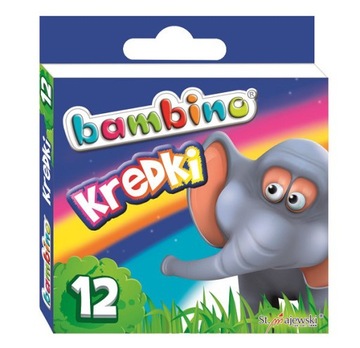 Kredki grafionowe BABMBINO 12 kolorów
