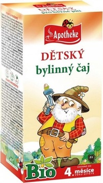 EKOLOGICZNA herbata DLA DZIECI ZIOŁOWA 20T BIO