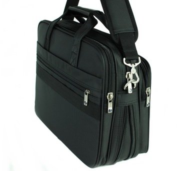 TORBA MĘSKA na LAPTOP DOKUMENTY DWUKOMOROWA pasek