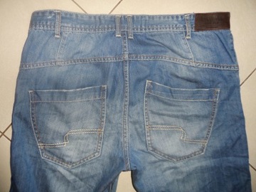 RESERVED jak NOWE jeans SPODENKI BERMUDY r 32 pas 88cm