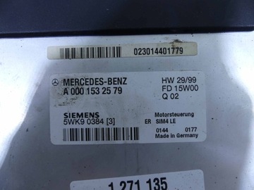 JEDNOTKA MERCEDES W203 2.0 KOMPRESOR