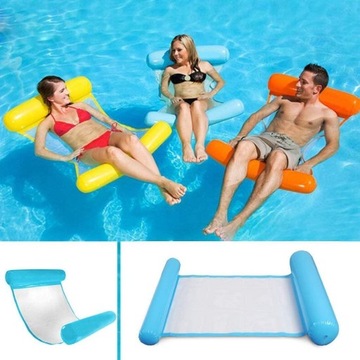 ВОДНЫЙ ГАМАК С СЕТОЧНЫМ НАДУВНЫМ МАТРАСОМ SUNCHARTER PINK STRONG
