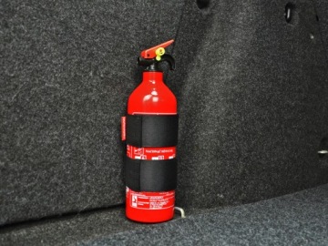 Держатель на липучке для автомобильного огнетушителя + лента - органайзер для аксессуаров