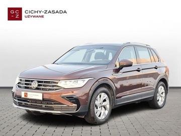 Volkswagen Tiguan II SUV Facelifting 1.5 TSI 150KM 2022 Volkswagen Tiguan SalonPL 1.5TSI 150KM Elegance DSG7IQ Led MatrixACCGwaran