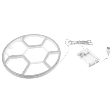 ДЕКОРАТИВНЫЙ НЕОН В ФОРМЕ ФУТБОЛЬНОГО СВЕТОДИОДА