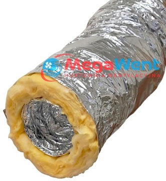 Przewód rura kanał elastyczny izolowany 150mm 5m FLEXIVA izolacja 50mm/5cm