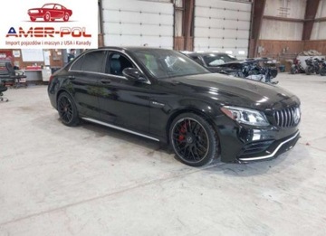 Mercedes Klasa C W205 2020 Mercedes-Benz Klasa C 63 S AMG 2020 4.0l 4.0 Benzyna 503KM