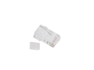 РАЗЪЕМ 100X РАЗЪЕМ RJ45 РАЗЪЕМ 8P8C UTP КАТ.6 С НАПРАВЛЯЮЩЕЙ LANBERG