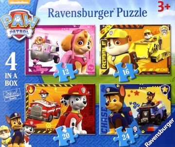 RAVENSBURGER PSI PATROL 4 W 1 [PUZZLE]