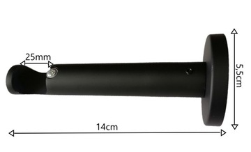 Карниз одинарный 25/250см BLACK LOFT лягушки.