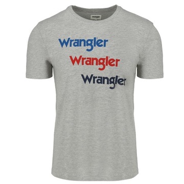 WRANGLER REPEAT TEE REGULAR T-SHIRT - M