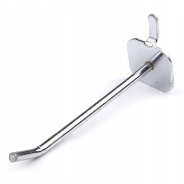 METALOWY HAK SKLEPOWY ZAWIESZKA HACZYK SYSTEMY PERFOROWANE 15CM