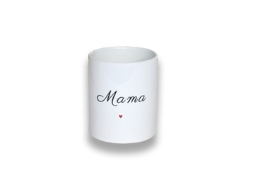 KUBEK Z NAPISEM MAMA prezent na dzień mamy love