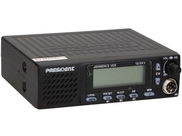 ПРЕЗИДЕНТ ДЖОНСОН II AM/FM CB-радио 12 В/24 В BG8