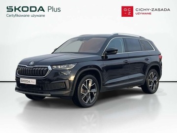 Skoda Kodiaq I SUV Facelifting 2.0 TDI SCR 150KM 2022 Skoda Kodiaq 2.0TDI 150KM Style DSG SalonPL SerwisASO Bezwyp HAK Matrix AC
