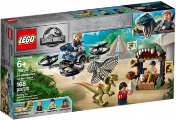LEGO 75934 Jurassic World Dilofozaur na wolności