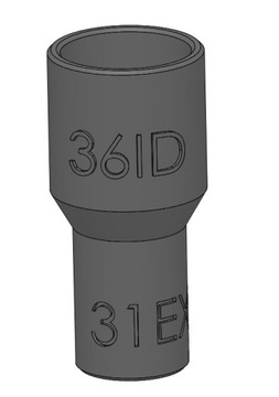 Adapter CTL Midi 1 36ID 31EX Rutland R5105