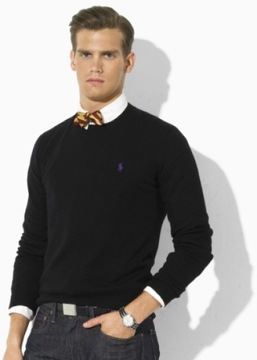 POLO RALPH LAUREN Crewneck Combed Cotton sweter L