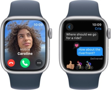 Умные часы APPLE Watch 9 GPS 41 мм Серебристый