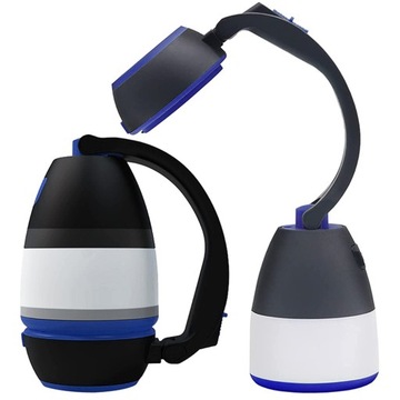 CAMPINGOWA LATARKA LED RĘCZNA LATARKA USB I LAMPKA NA BIURKO, 5 TRYBÓW