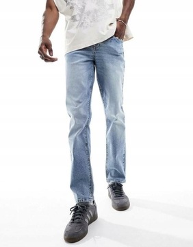 FIT WI1 NH8__W36/L30 SPODNIE JEANSOWE SLIM