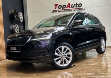 Skoda Karoq Crossover 1.6 TDI 115KM 2019 Skoda Karoq 1.6 TDI DSG GWARANCJA zarejestrowana BEZWYPADKOWA tempomat
