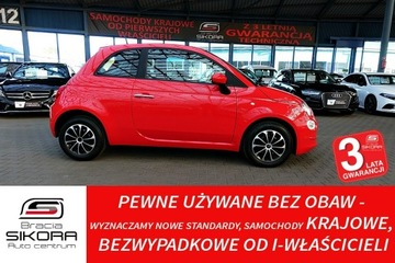 Fiat 500 1-wł Krajowy Bezwypadkowy 1.2i