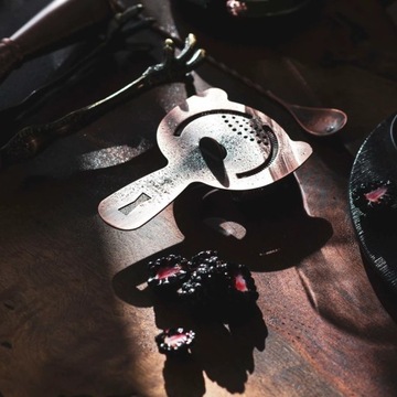 Оловянный шейкер Diamond Lattice, античная медь, Barfly, 830/530 мл