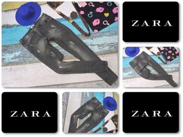 ZARA ORYGIANLNE MĘSKIE SPODNIE JEANS DENIM 44