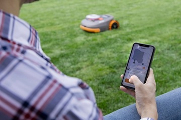 Робот-косилка Segway Navimow H1500E + свободный навес