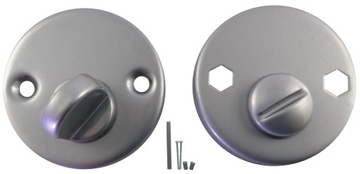 ROZETA DOLNA BISZKOPT SREBRNA WC KLAMKA