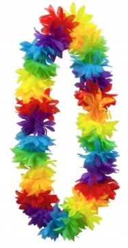 Гавайское ОЖЕРЕЛЬЕ ВЕНОК Алоха вечеринка с цветами