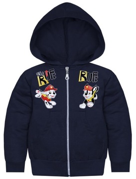 BLUZA Z KAPTUREM ROZPINANA CHŁOPIĘCA PSI PATROL r 116 1011
