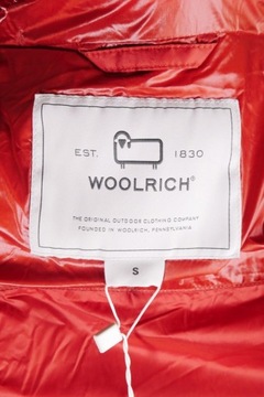 WOOLRICH Women's Red Padded Puffer Parka Jacket Polyamide Size S New RRP €9